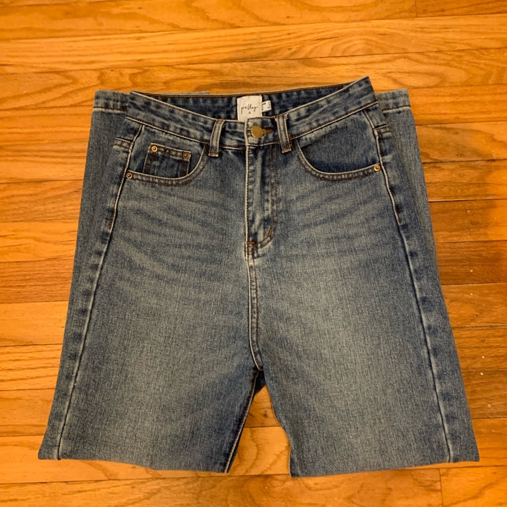 Princess Polly Classic Denim Straight Leg Jeans